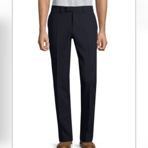 NHP Mens black plaid‎ stretch dress pants 31 waist NWT